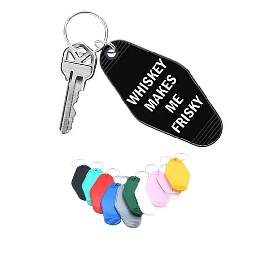 Vintage Plastic Hotel Motel Keychain Key Tag