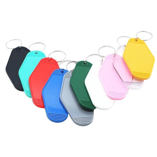 Vintage Plastic Hotel Motel Keychain Key Tag