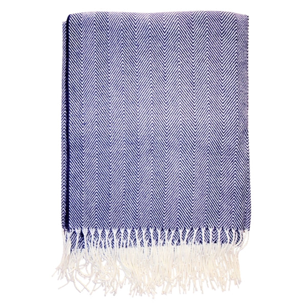 Eastport Herringbone Blanket