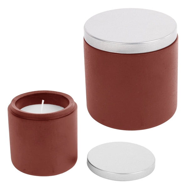 Cali Clay Cement Candle