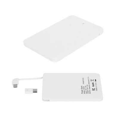Slim 2500 MAH 3-In-1 Power Bank