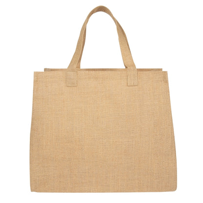 Juliet Jute Tote Bag
