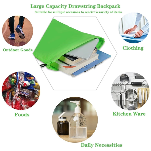 10 Colors Drawstring Backpack