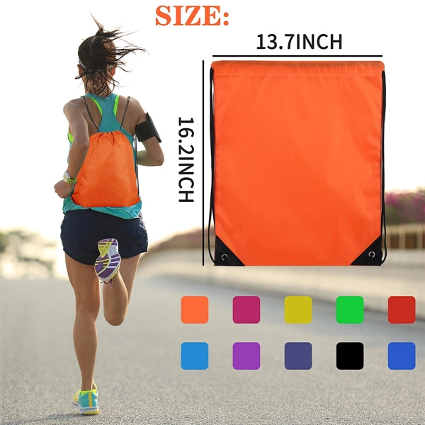10 Colors Drawstring Backpack