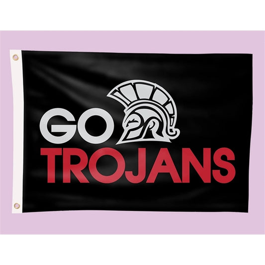 2' H x 3' W Team Flag Double Sided