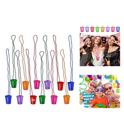 Shot Glass Bead Necklace