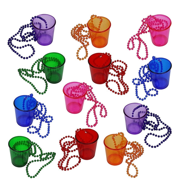 Shot Glass Bead Necklace