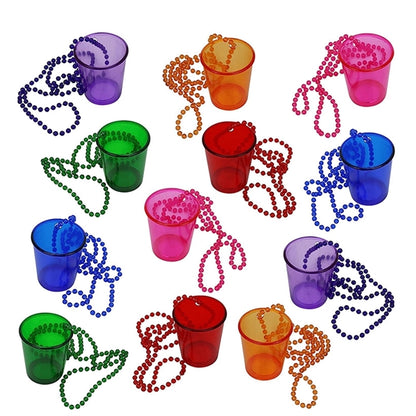 Shot Glass Bead Necklace