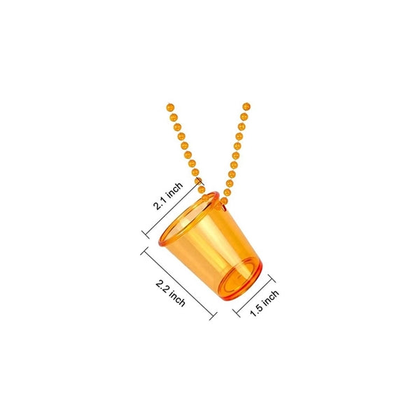 Shot Glass Bead Necklace