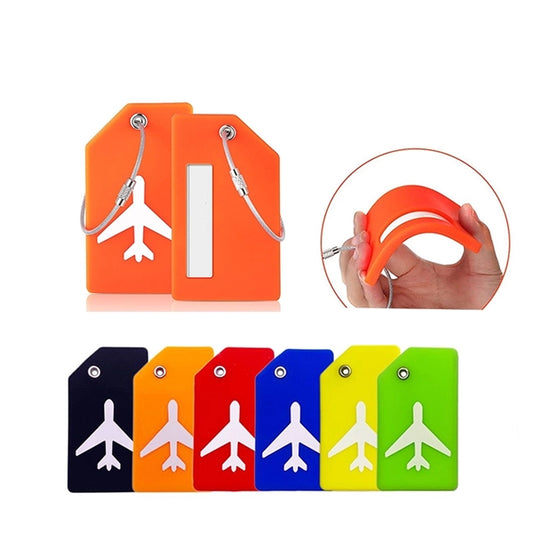 Silicone Luggage Tag Baggage Handbag Suitcase Instrument