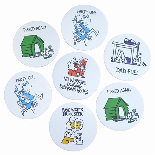 Promo Circle Pulpboard Coasters