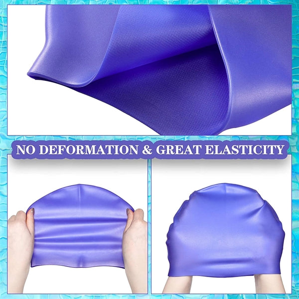 Unisex Adult Silicone Swim Cap