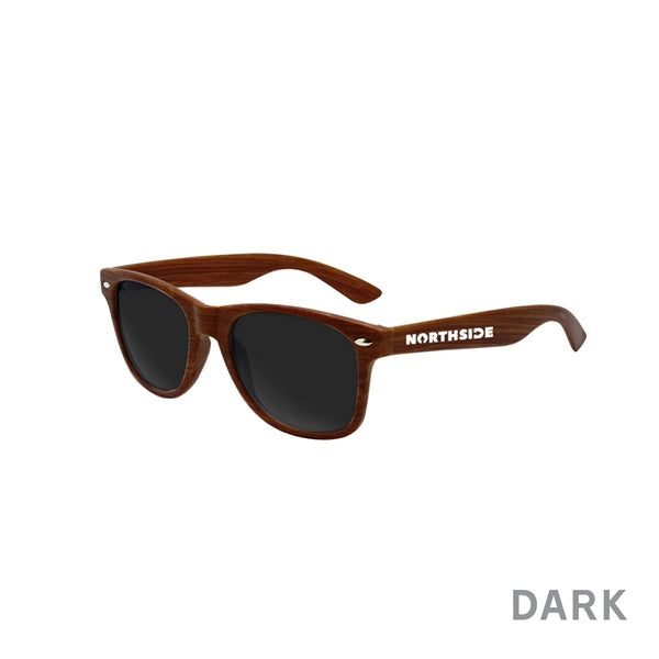 Wood Tone Sunglasses