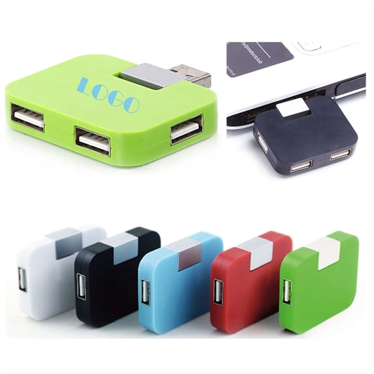 Foldable 4-Port USB Hub 2.0