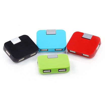 Foldable 4-Port USB Hub 2.0