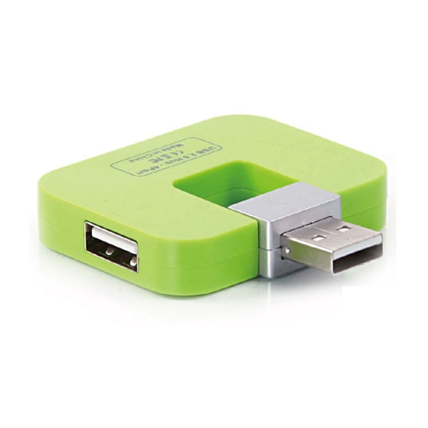 Foldable 4-Port USB Hub 2.0