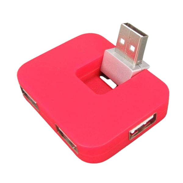 Foldable 4-Port USB Hub 2.0