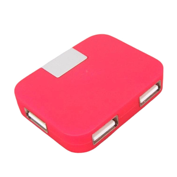 Foldable 4-Port USB Hub 2.0