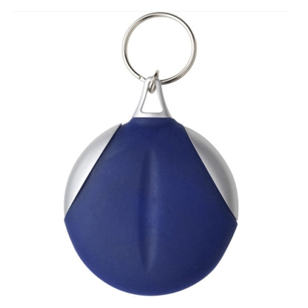 Rubber Key Chain With Microfiber Cleaning Cloth
