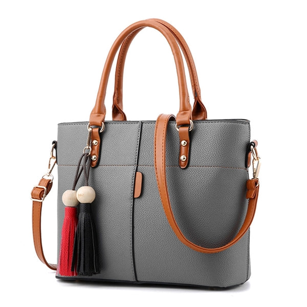 Leather Laptop Tote Bag