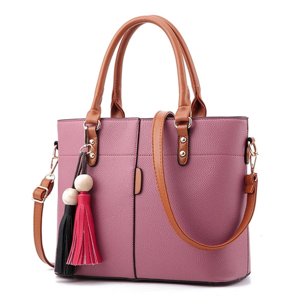 Leather Laptop Tote Bag