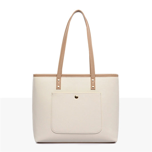 Leather Laptop Tote Bag