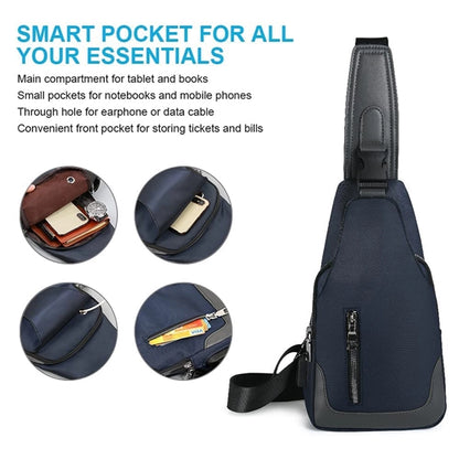 Sling Backpack With Usb Charging