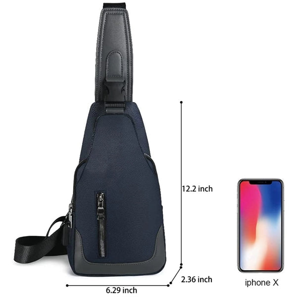 Sling Backpack With Usb Charging