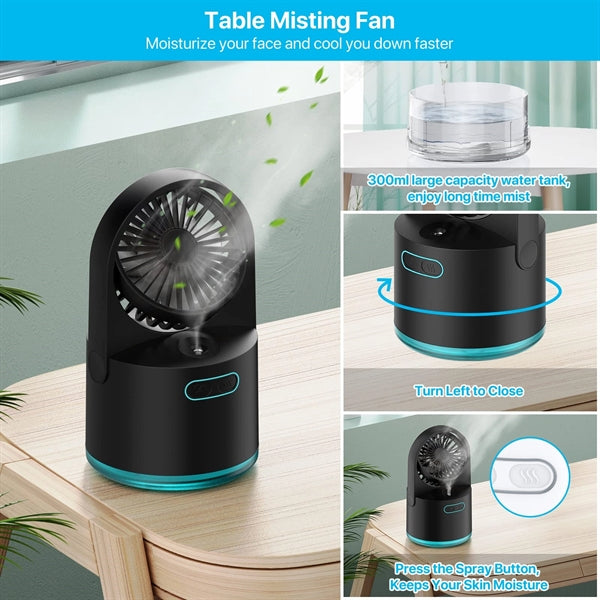 Portable Misting Fan