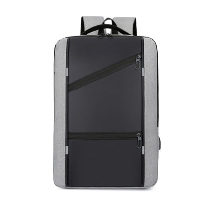 Simple Multi-Functional Usb Charging Large Capacity Backpack