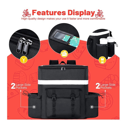 Insulated Lunch Bag For Work Office School Picnic
