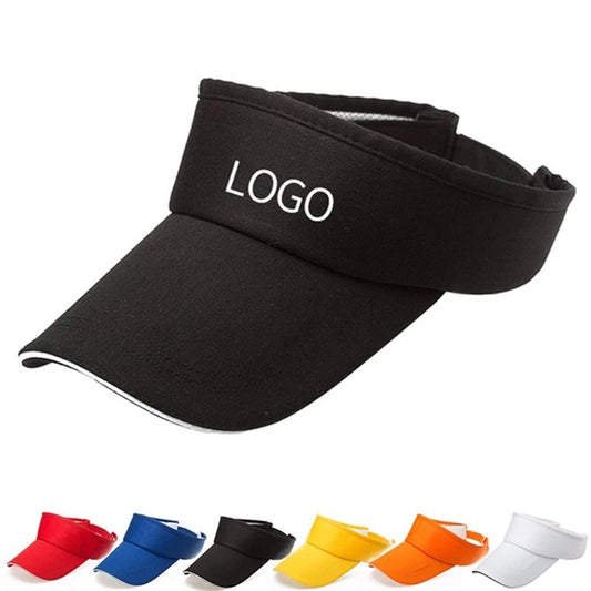 MOQ100 Empty Top Visor Baseball Cap