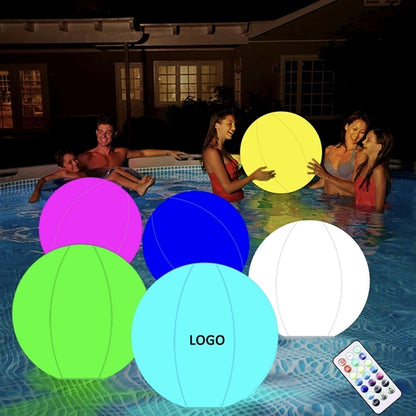 LED Beach Ball With Remote