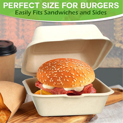 Biodegradable Clamshell Box