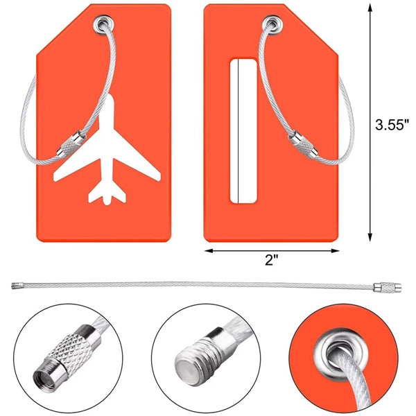 Silicone Luggage Tag