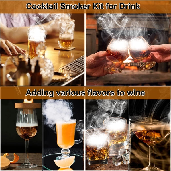 Cocktail Smoker Kit with Torch