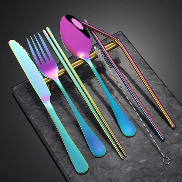 Travel Cutlery Set With Box