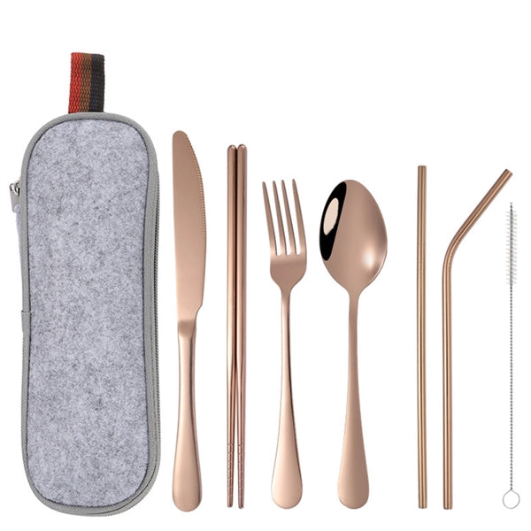 Travel Cutlery Set With Box
