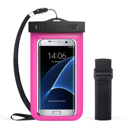 Waterproof Neck Lanyard Armband Underwater Cell Phone Pouch