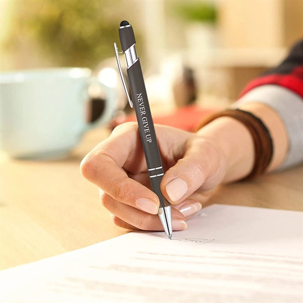Soft Touch Click Metal Pen