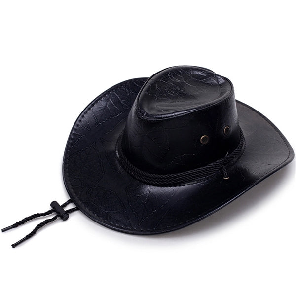 Leather Cowboy Hat