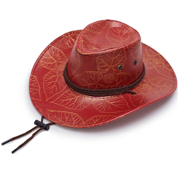Leather Cowboy Hat