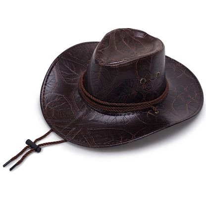 Leather Cowboy Hat