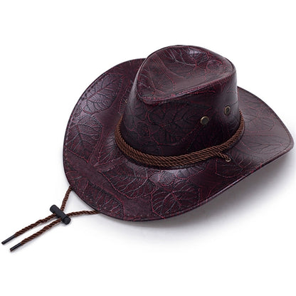 Leather Cowboy Hat