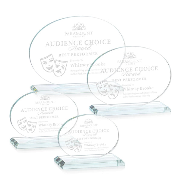 Austin Award (Horiz) - Clear