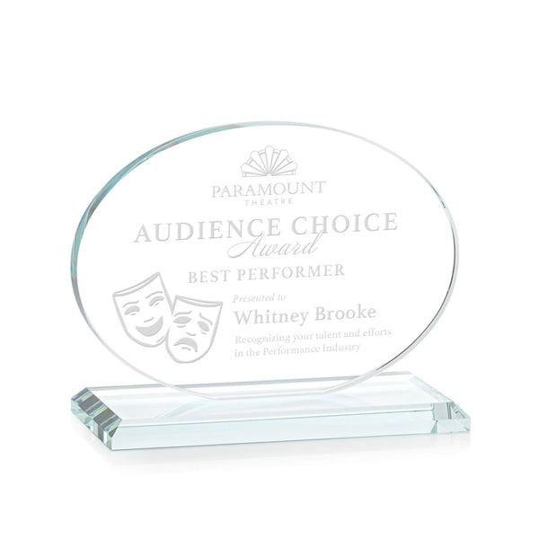 Austin Award (Horiz) - Clear