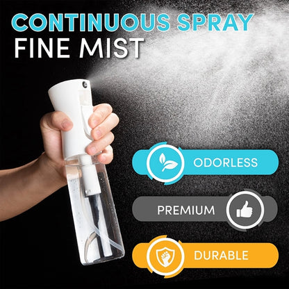 10oz Ultra Fine Plastic Continuous Spary Bottle