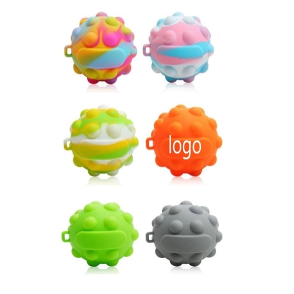 Push Pop Stress Reliever Ball