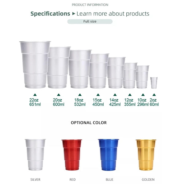 Ball Aluminum Cup