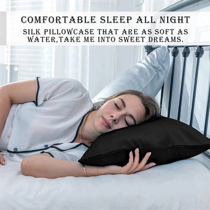 Soft Breathable Smooth Silk Pillowcase